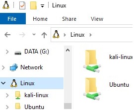 access wsl file system from windows file explorer