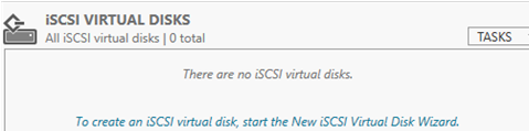 create new iSCSI virtual Disk Wizard