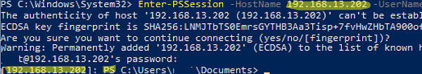 using powershell remoting over ssh