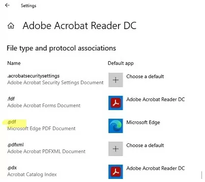 configure file type protocol assotiation in windows