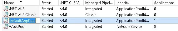 DefaultAppPool