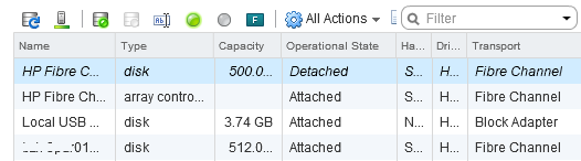 detach lun on esxi host