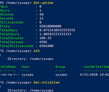 getting started with PowerShell on Linux