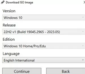 select windows iso image in rufus