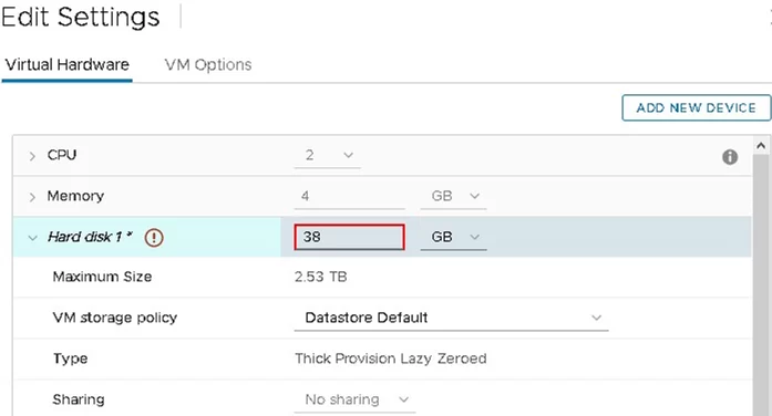 Shrink a VMware Virtual Machine Disk (VMDK) 