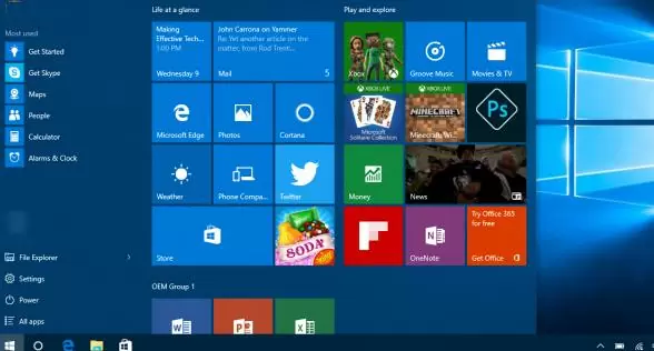 Windows 10 manage Start Layout via GPO